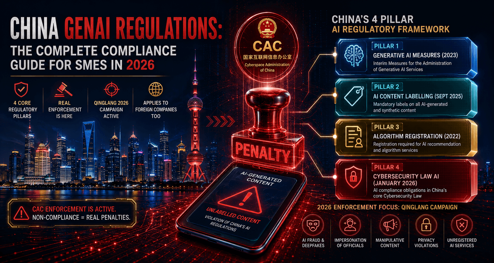 China GenAI regulations compliance