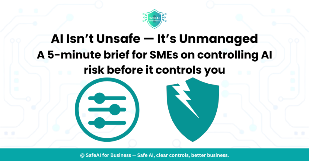 AI risk management framework for SMEs